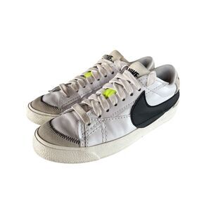 Nike Blazer Low Platform Sneakers White Black Casual Shoes DN2158-101 9.5